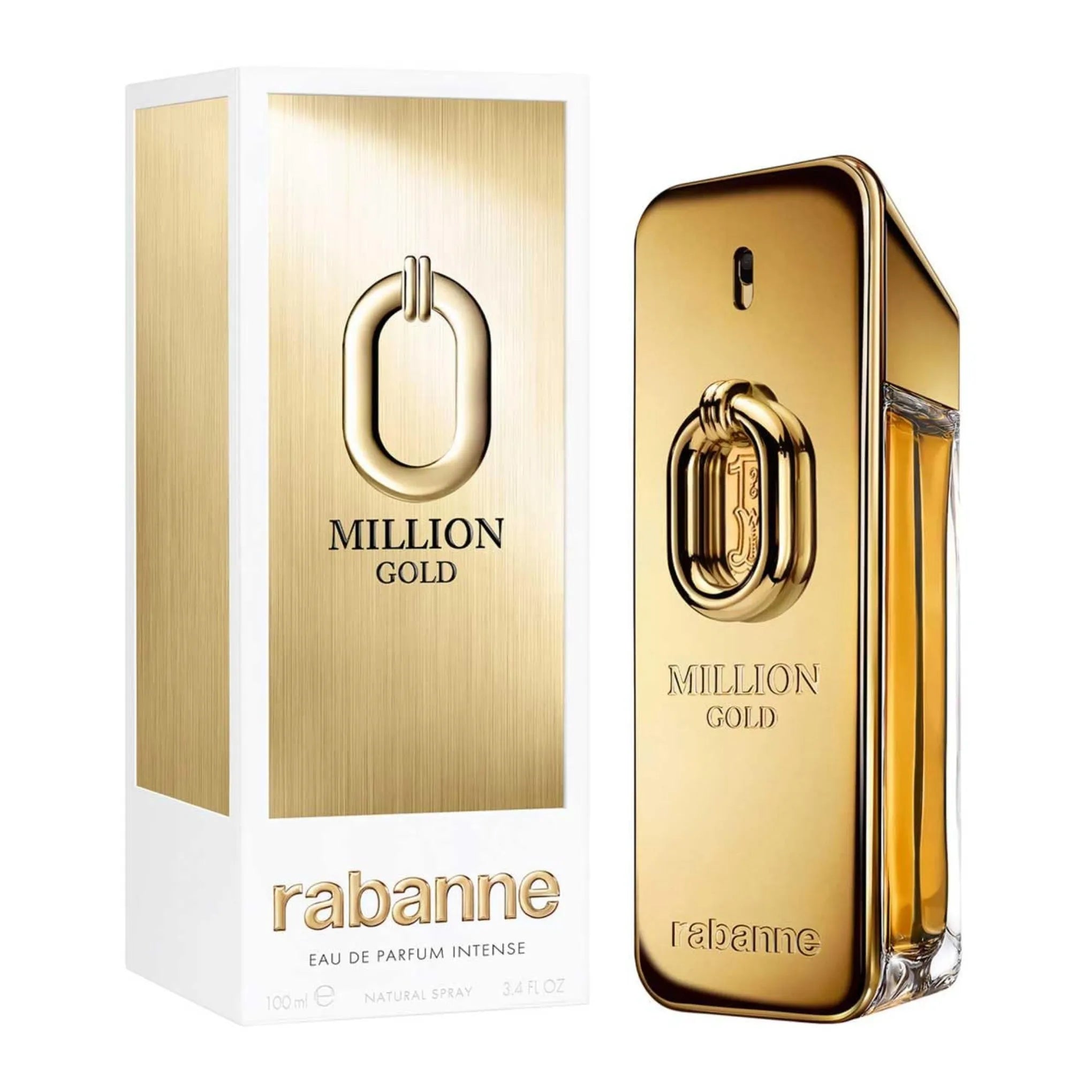 Million Gold by Rabanne – Eau de Parfum for Men-Paco Rabanne-MANZARA STORE-100ml-Original Without Box-MANZARA STORE